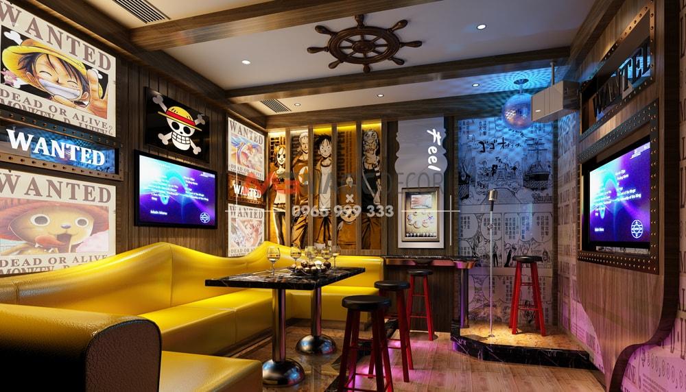 Mẫu phòng hát karaoke 3 đến 4 triệu/m2 sàn