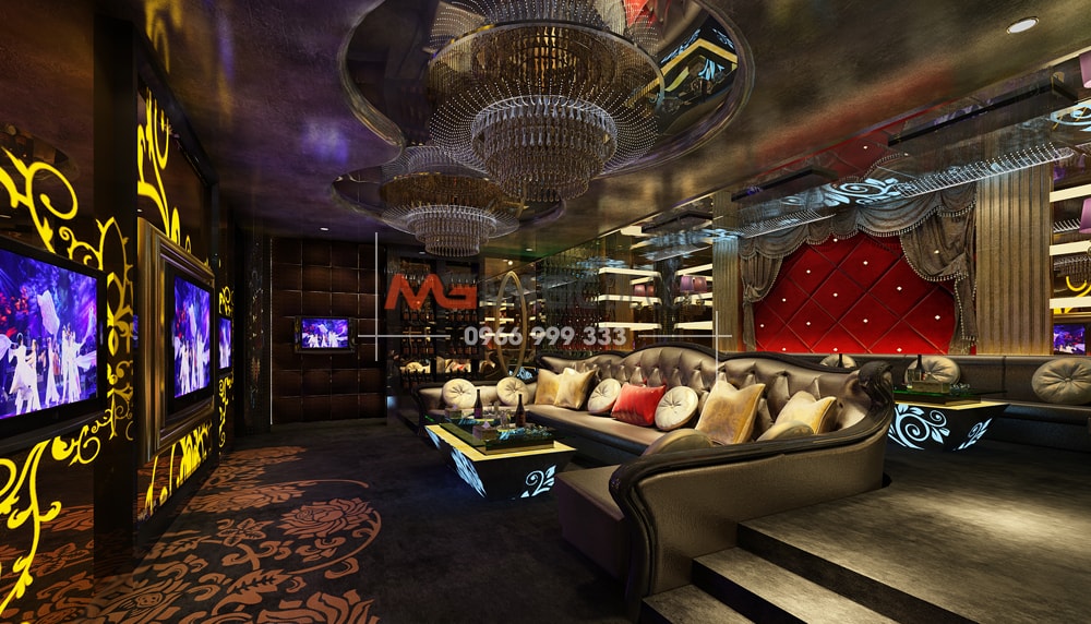 Mẫu phòng hát karaoke giá từ 6 đến 7 triêu/m2 sàn