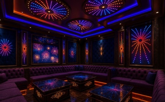 Nội Thất Karaoke Đỉnh Cao - Khi Cảm Xúc Hóa Thành Ánh Sáng