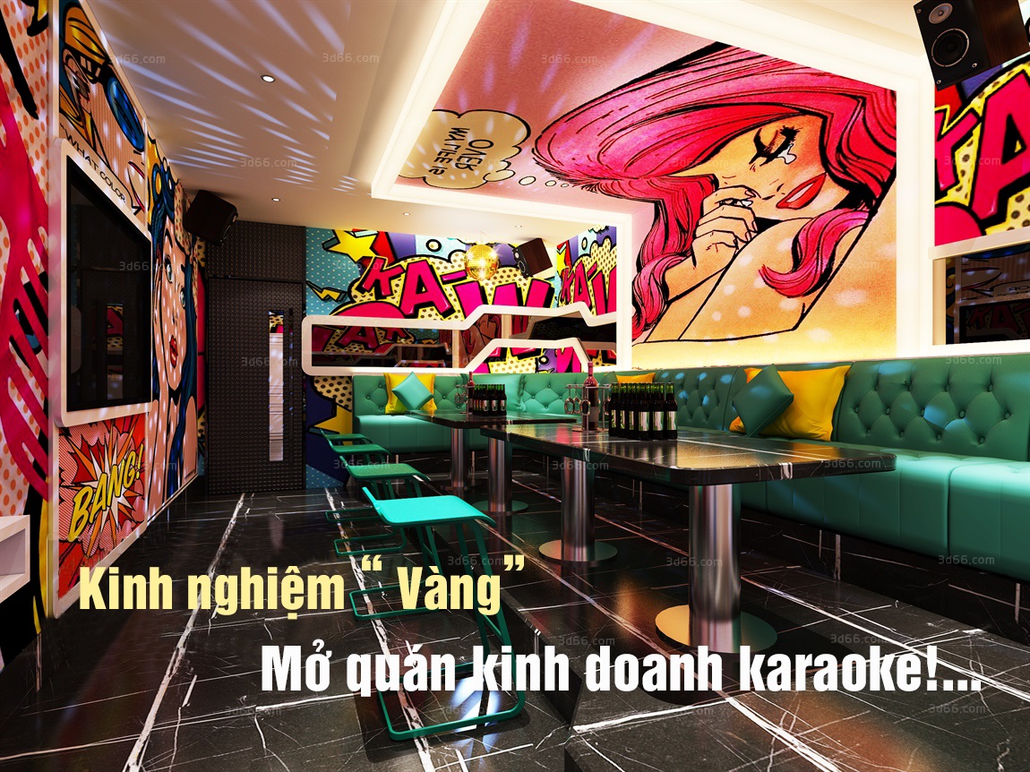 Kinh nghiệm mở quán karaoke