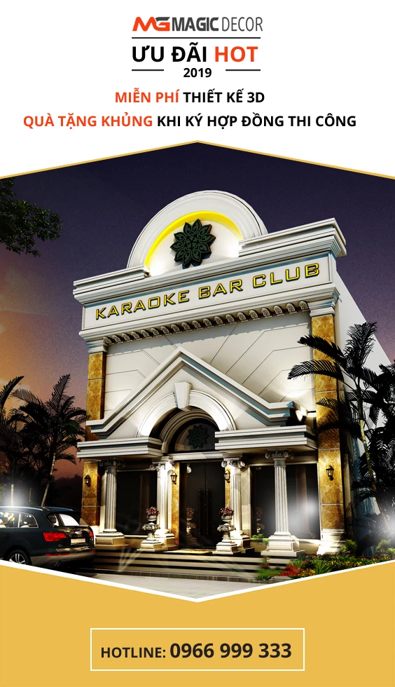 ữu đãi thiết kế phòng karaoke