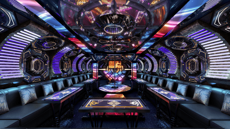 Phòng karaoke phong cách Mini Bar ấn tượng